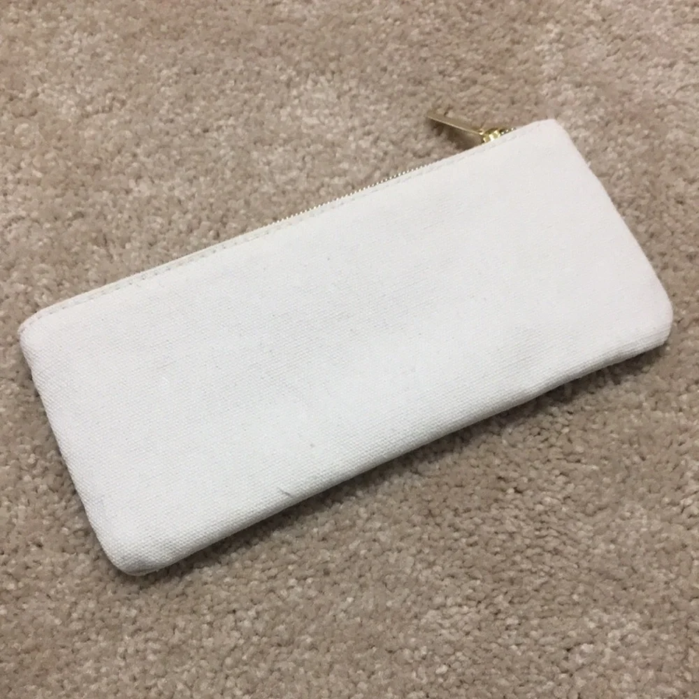 Embroidered Floral Pouch
